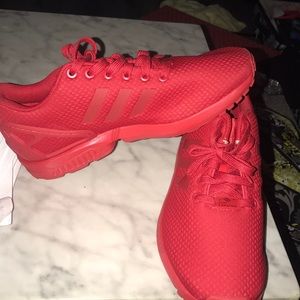 Adidas all red torsion